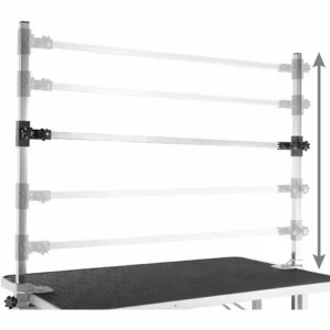 TECTAKE Trimmtisch Mit Zwei Schlingen – Pflegetisch, Schertisch, Hundefrisiertisch 13