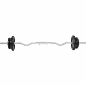 TECTAKE Hantelstange Set – Langhantel, Hantel, Gewichte 9