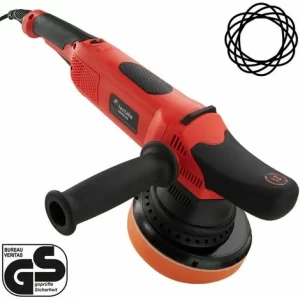 TECTAKE Exzenter Poliermaschine 810W – Auto Poliermaschine, Exzenterpolierer, Feinpoliermaschine – 3-tlg. 9