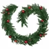TECTAKE Weihnachtsgirlande Naturgetreu Mit Kugeln Und Tannenzapfen 2,7m – Tannengirlande, Tannenbaumschmuck, Christbaumschmuck 13