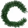 TECTAKE Weihnachtsgirlande Naturgetreu Mit Weißen Spitzen 2,7m – Tannengirlande, Tannenbaumschmuck, Christbaumschmuck 11