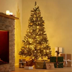 TECTAKE Lichterkette Weihnachten Mit 8 Funktionen Für Innen Und Außen – Led Lichterkette, Weihnachtsbeleuchtung, Lichterkette Außen – 100 9