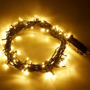 TECTAKE Lichterkette Weihnachten Mit 8 Funktionen Für Innen Und Außen – Led Lichterkette, Weihnachtsbeleuchtung, Lichterkette Außen – 100 13