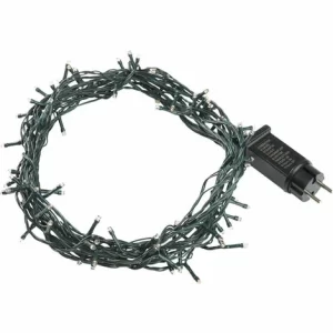 TECTAKE Lichterkette Weihnachten Mit 8 Funktionen Für Innen Und Außen – Led Lichterkette, Weihnachtsbeleuchtung, Lichterkette Außen – 100 15