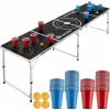 TECTAKE Bierpongtisch Tijuana – Bier-Pong-Tisch, Beer-Pong-Tisch, Beirut 17