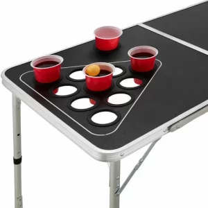 TECTAKE Bierpongtisch Cancun – Bier-Pong-Tisch, Beer-Pong-Tisch, Beirut 9