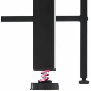 TECTAKE Esstisch Kerry 120x40x100,5cm – Stehtisch, Bartisch, Konsolentisch – Industrial Dunkelbraun 13