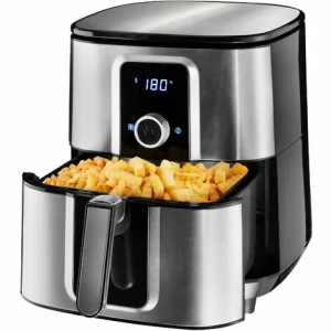 TECTAKE Heißluftfritteuse Ben 10,2 L – Luftfritteuse, Fritteuse, Airfryer 11