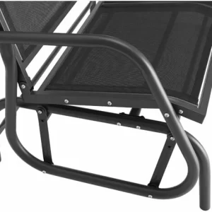TECTAKE Schaukelbank Greta 2-Sitzer 121x72x86,5cm – 2-Sitzer Gartenbank, Gartenschaukel, Sitzbank 13
