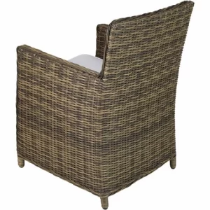 TECTAKE 2er Set Rattanstuhl Saint Tropez – Gartensessel, Gartenstuhl, Balkonsessel 13