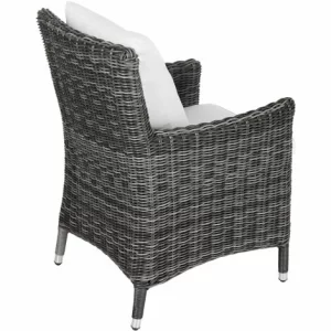 TECTAKE 4er Set Rattanstuhl Sanremo – Gartensessel, Gartenstuhl, Balkonsessel 13