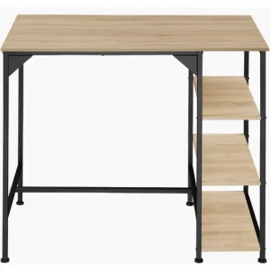 TECTAKE Bartisch Cannock 109x60x100cm – Bartisch Industrial Style, Bistrotisch, Stehtisch – Industrial Holz Hell, Eiche Sonoma 11
