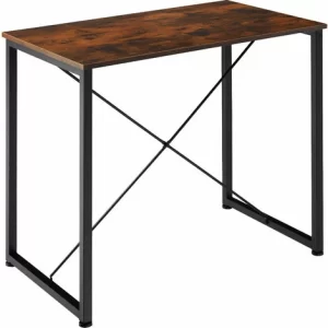 TECTAKE Sitzgruppe Margate – Sitzgruppe, Esstisch-Set, Essgruppe – Industrial Dunkelbraun 13