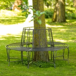 TECTAKE Baumbank Enyd – Bank, Gartenbank, Parkbank 9