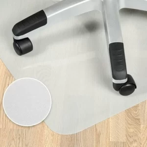TECTAKE Bodenschutzmatte Für Bürostühle – Bürostuhlunterlage, Bodenmatte, Schutzmatte – 90 X 90 Cm 9