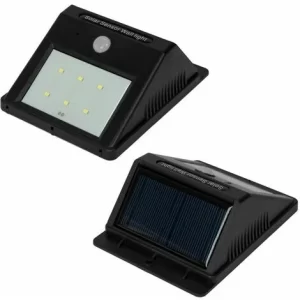 TECTAKE 10 LED Solar Leuchten Mit Bewegungsmelder – Solarlampen, Gartenbeleuchtung, Gartenleuchten 15