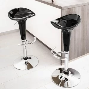 TECTAKE 2 Barhocker Peter Aus Kunststoff – Barstühle, Tresenhocker, Barmöbel 9