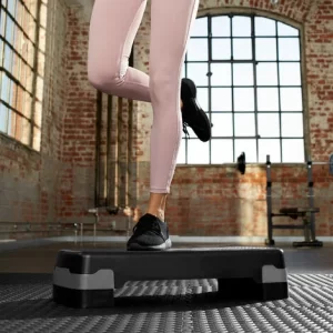 TECTAKE Stepper Höhenverstellbar – Steppbrett, Airobic Stepper 11