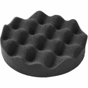 TECTAKE 5 Polierschwämme 150mm, Gewaffelt Inkl. Polierteller 150 Mm – Polierpads, Polierscheiben, Polierteller 7