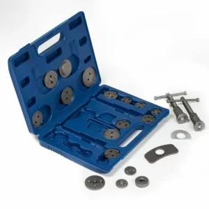 TECTAKE Bremskolbenrücksteller Set 22-tlg. – Bremskolbenrücksetzer, Bremskolben Rücksteller, Kolbenrücksteller – Blau 13