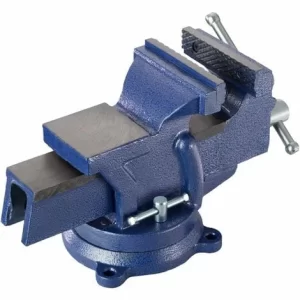 TECTAKE Schraubstock 360° Drehbar Mit Amboss – Werkbankschraubstock – 125 Mm 11