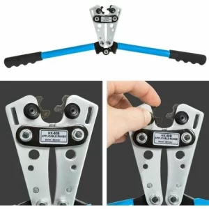 TECTAKE Crimpzange 6-50 Mm² – Handzange, Kabelschuhzange, Quetschzange 9