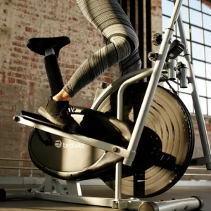 TECTAKE 2 In 1 Crosstrainer Und Heimtrainer Mit Trainingscomputer – Ellipsentrainer, Hometrainer, Fitnessgerät Für Zuhause 11