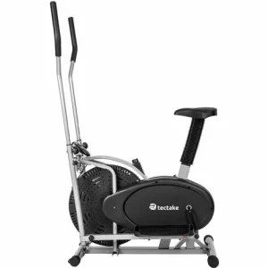 TECTAKE 2 In 1 Crosstrainer Und Heimtrainer Mit Trainingscomputer – Ellipsentrainer, Hometrainer, Fitnessgerät Für Zuhause 13