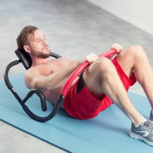 TECTAKE Bauchtrainer AB-Roller – Bauchtrainer, Bauchmuskeltrainer, Bauchtrainer Roller 9