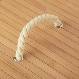 TECTAKE Wäschekorb Mit Wäschesack Rund – Wäschesammler, Wäschetruhe, Wäschesortierer 15