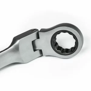 TECTAKE Ratschenschlüssel Set Mit Flexiblen Gelenkköpfen 12-tlg. – Schraubenschlüssel, Ratschenschlüssel 13