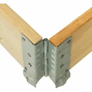 TECTAKE Hochbeet Klappbar Und Stapelbar 120x80x19cm – Frühbeet, Pflanzkasten, Gemüsebeet – 1 12