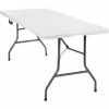 TECTAKE Camping Klapptisch 183x76x74cm – Camping Tisch, Outdoor Tisch, Campingtisch Klappbar 17