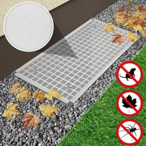 TECTAKE Lichtschachtabdeckung 115x60cm – Kellerschachtabdeckung, Schutzgitter, Lichtschachtgitter 9