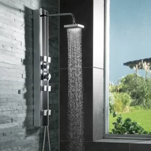 TECTAKE Duschpaneel Mit 6 Massagejets – Duschsäule, Brausegarnitur, Brausethermostat 9