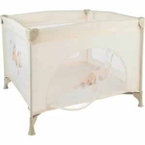 TECTAKE Baby Laufstall Tommy Junior 105x105x78cm – Babyreisebett, Kinderreisebett, Reisebett – Beige 11
