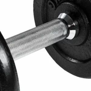 TECTAKE 2 Kurzhanteln Verchromt – Hanteln, Hantelset, Kurzhantel Set – 2 X 10 Kg 15
