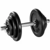 TECTAKE Kurzhantel Verchromt – Hanteln, Hantelset, Kurzhantel Set – 20 Kg 17