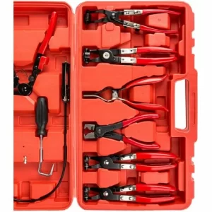 TECTAKE Schlauchklemmenzangen Set 9-tlg. – Schlauchklemme, Klemmzange 11