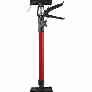 TECTAKE 4 Türspanner, 51 Bis 115cm – Teleskopstützen, Türspreizer, Montagestützen – Rot 9