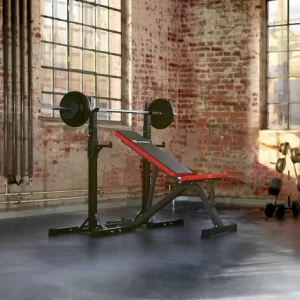 TECTAKE Hantelbank Mit Schnellverstellung – Heimtrainer, Kraftstation, Trainingsbank 11
