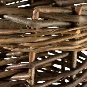 TECTAKE Weidentunnel Ø 22 Cm – Meerschweinchen Spielzeug, Spieltunnel, Nager Höhle 15