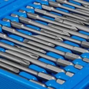 TECTAKE Bitset Lang 51-tlg. – Bitset, Torx Bit, Innensechskant 12