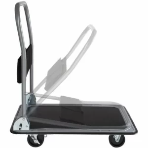TECTAKE Plattformwagen Mit Bremsen – Rollwagen, Transportwagen, Handwagen – Schwarz 150 Kg 11