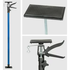 TECTAKE 2 Baustützen 115 Bis 290 Cm – Baustützen, Deckenstütze, Montagestütze – Blau 7