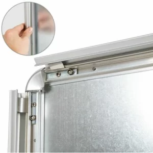 TECTAKE A1 Werbeaufsteller, Doppelseitig Mit Fußtank Und 2 Folien – Kundenstopper, Werbeschild, Aufsteller 15