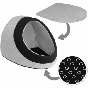 TECTAKE Tierbett Dreamer – Katzenhöhle, Katzenbett, Hundehöhle – M / 32 X 32 X 28 Cm 11